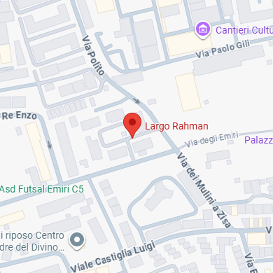 Mappa della sede di Palermo